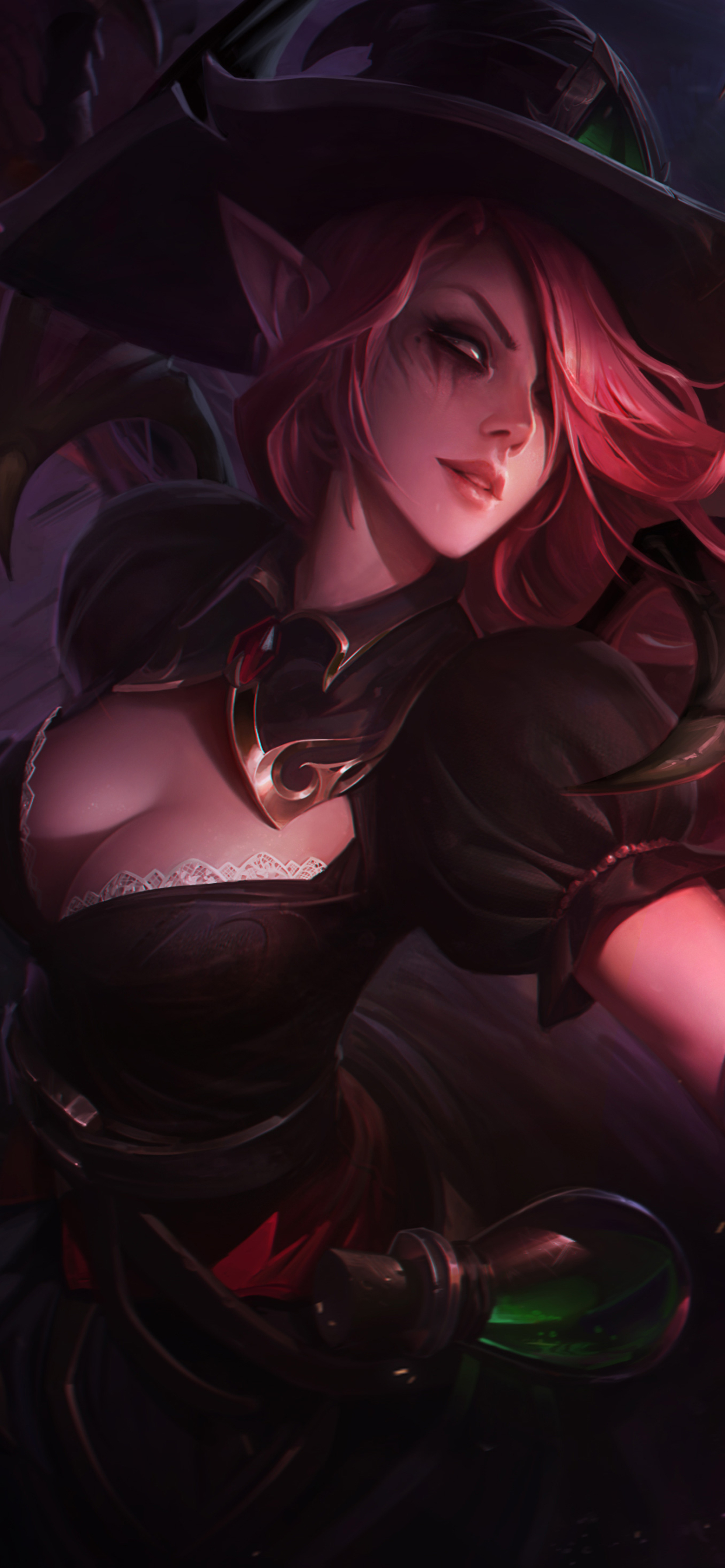Download mobile wallpaper League Of Legends, Video Game, Morgana (League Of Legends) for free.