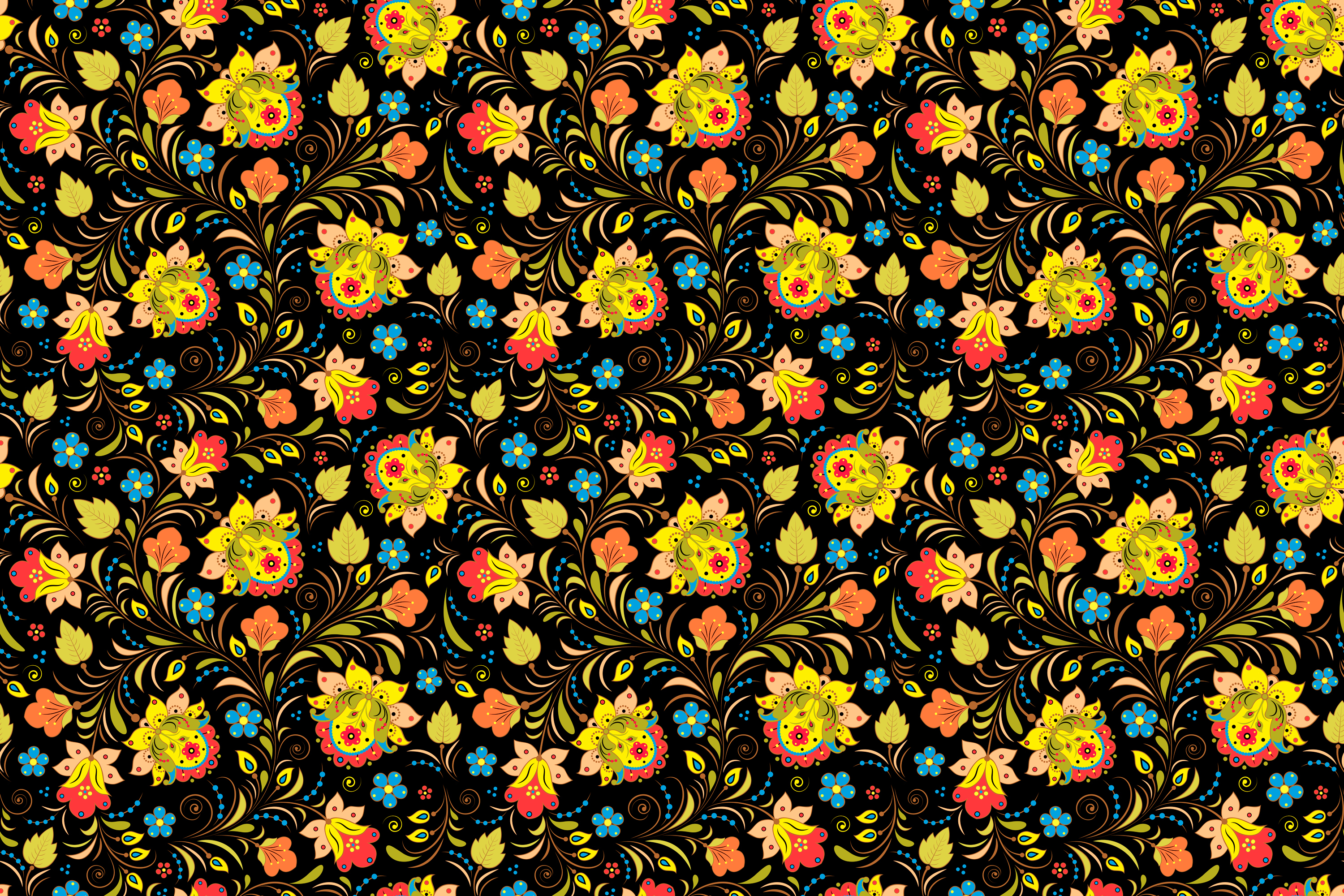 Download mobile wallpaper Flowers, Flower, Pattern, Colors, Colorful, Artistic for free.