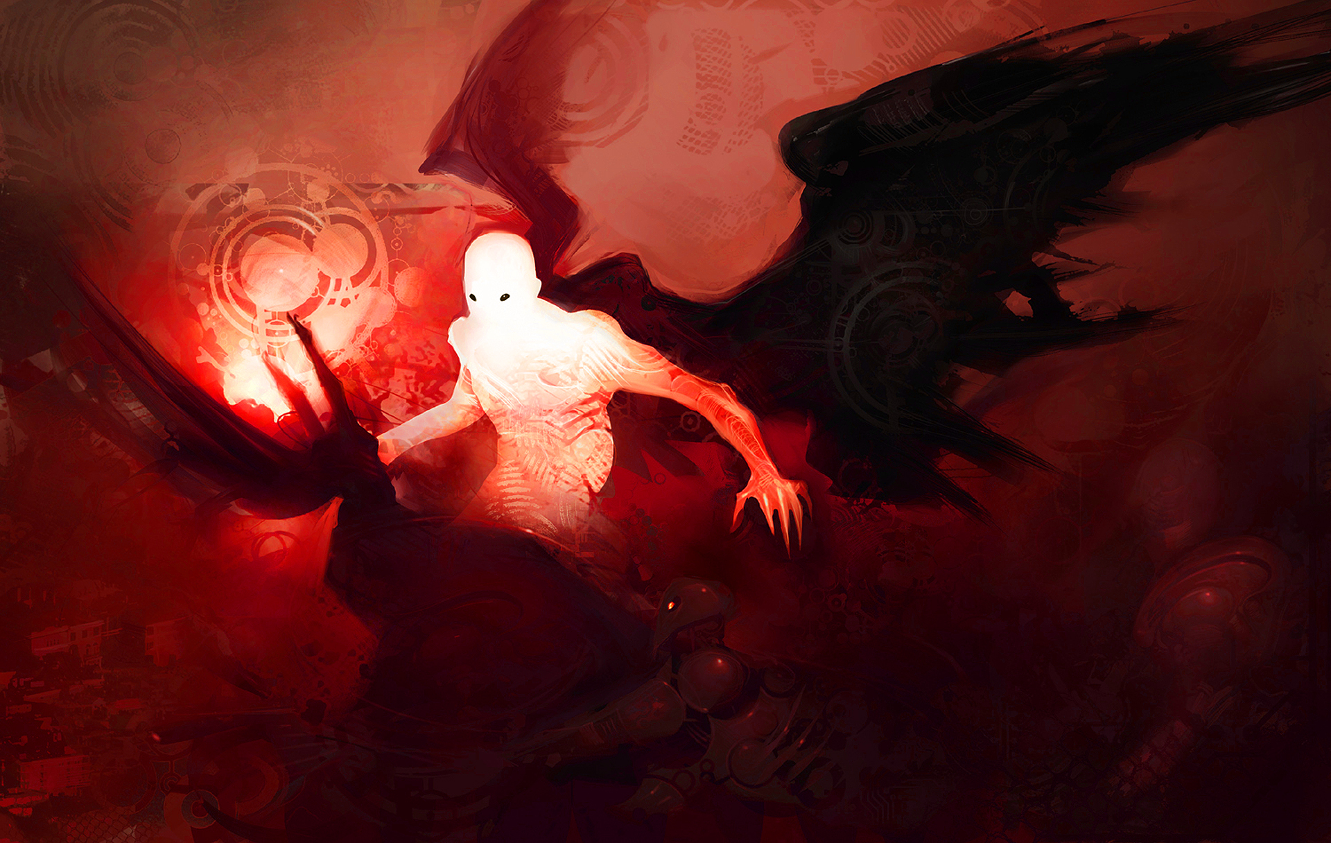 Free download wallpaper Dark, Angel, Demon on your PC desktop