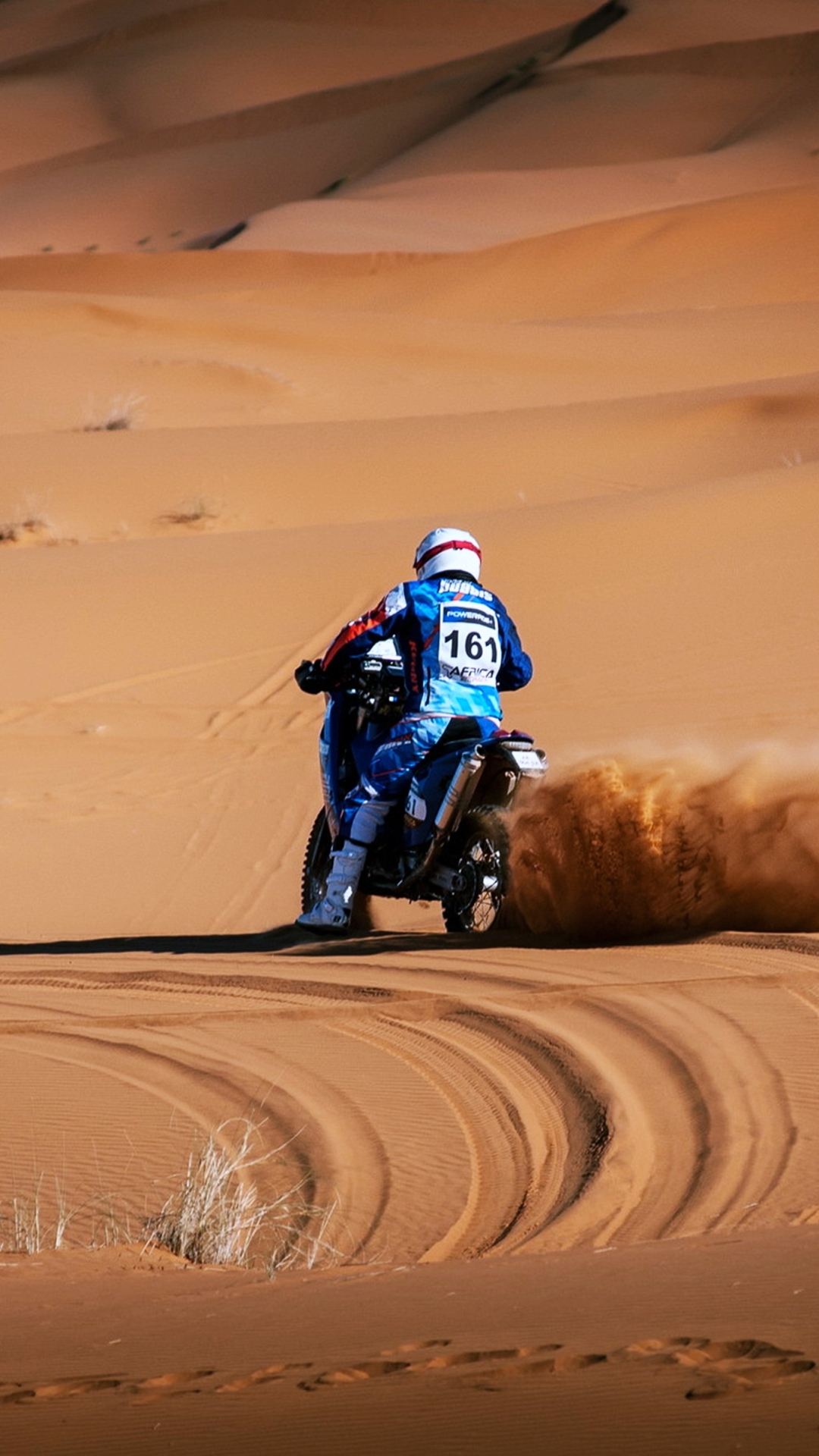 Handy-Wallpaper Sport, Landschaft, Rennen, Sand, Wüste, Steppe, Moto Cross kostenlos herunterladen.