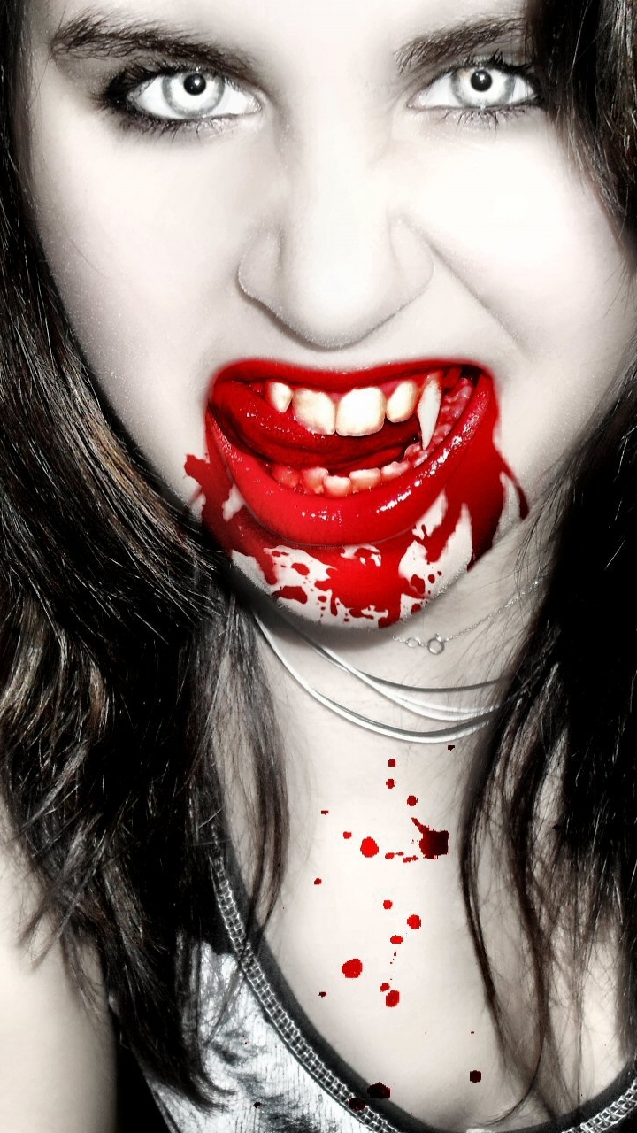 Download mobile wallpaper Dark, Vampire for free.