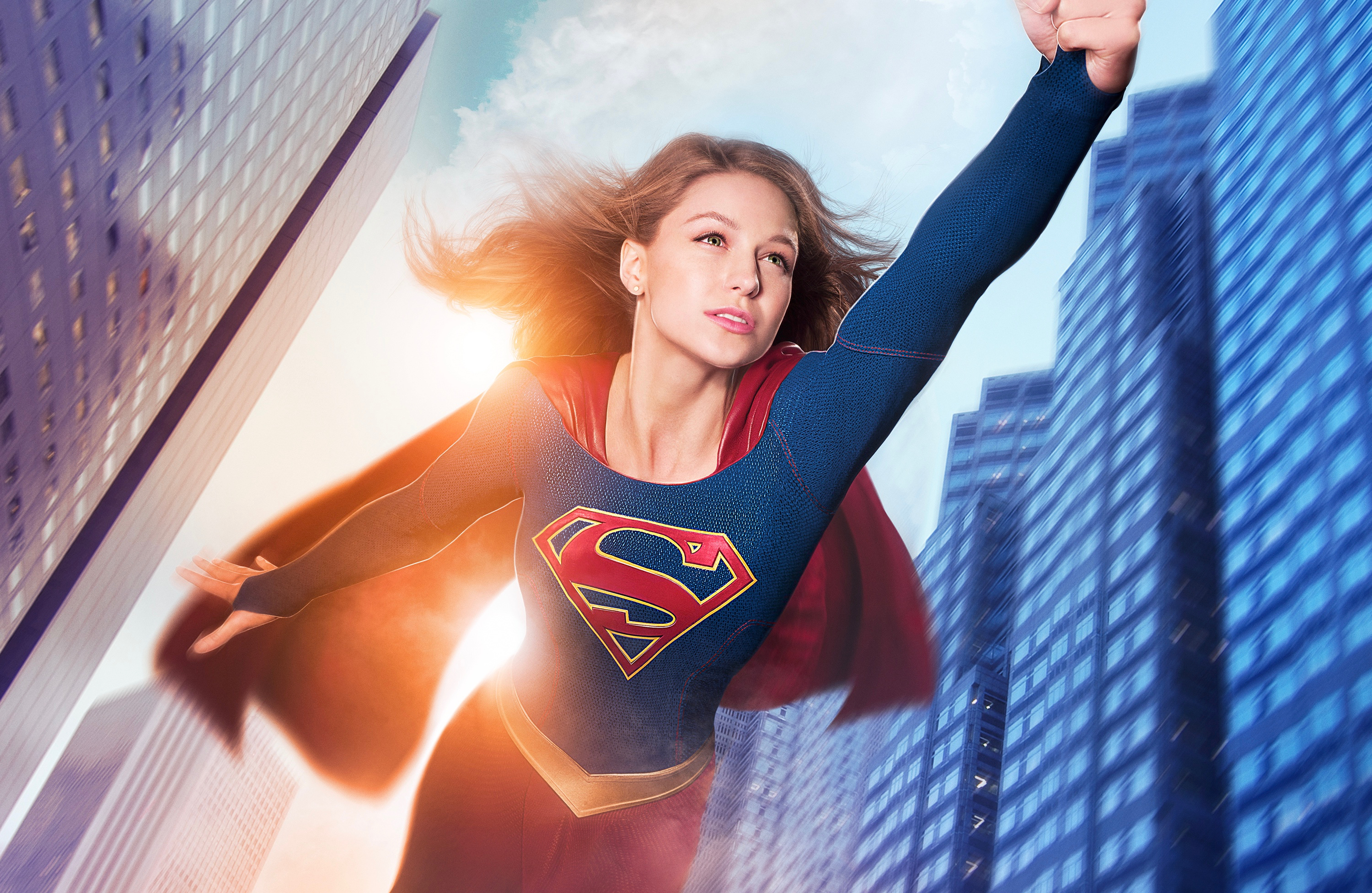Завантажити шпалери безкоштовно Супермен, Телешоу, Супердівчина, Мелісса Бенойст, Кара Денверс картинка на робочий стіл ПК
