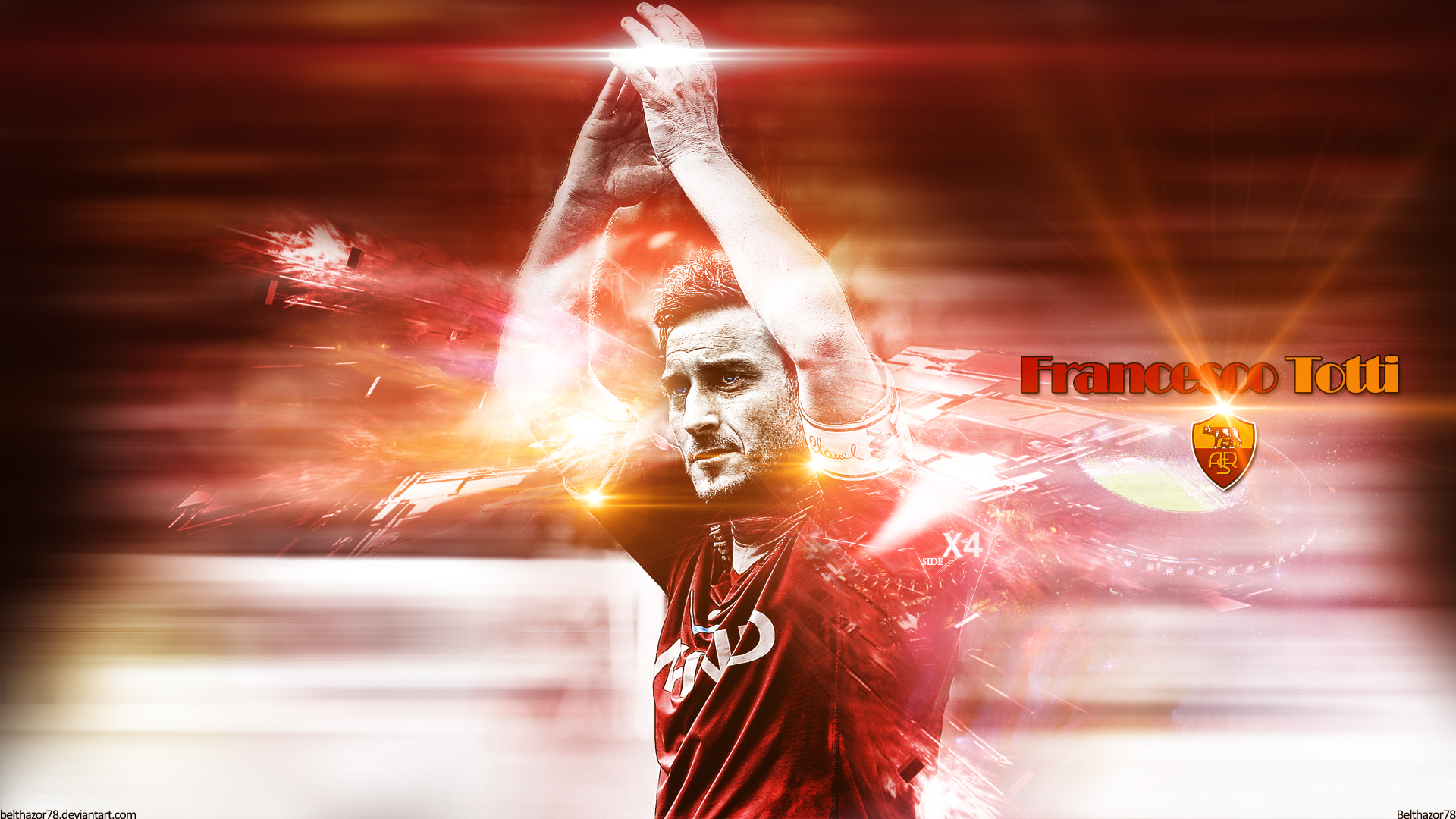 Descarga gratis la imagen Fútbol, Deporte, Francesco Totti, Como Roma en el escritorio de tu PC