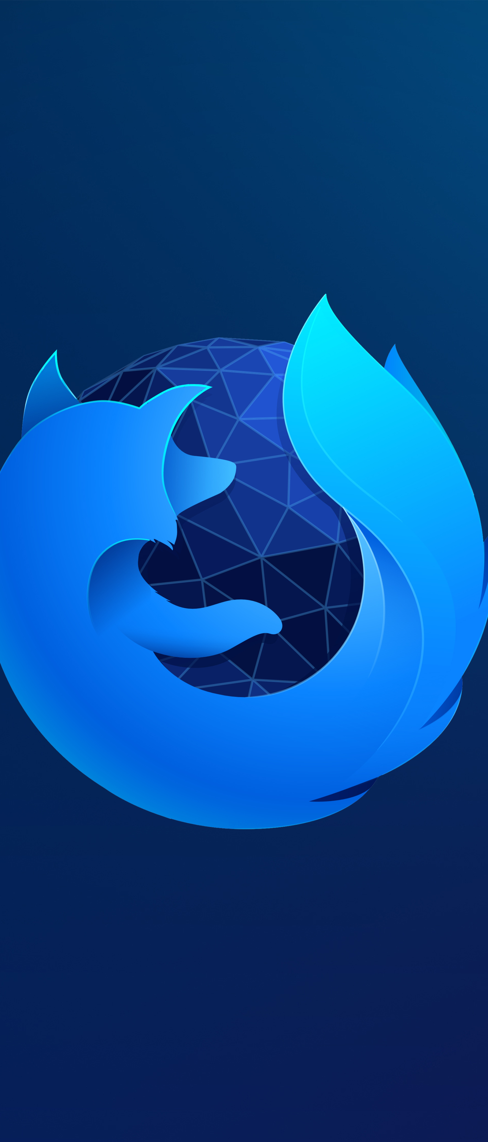 Download mobile wallpaper Technology, Logo, Firefox for free.