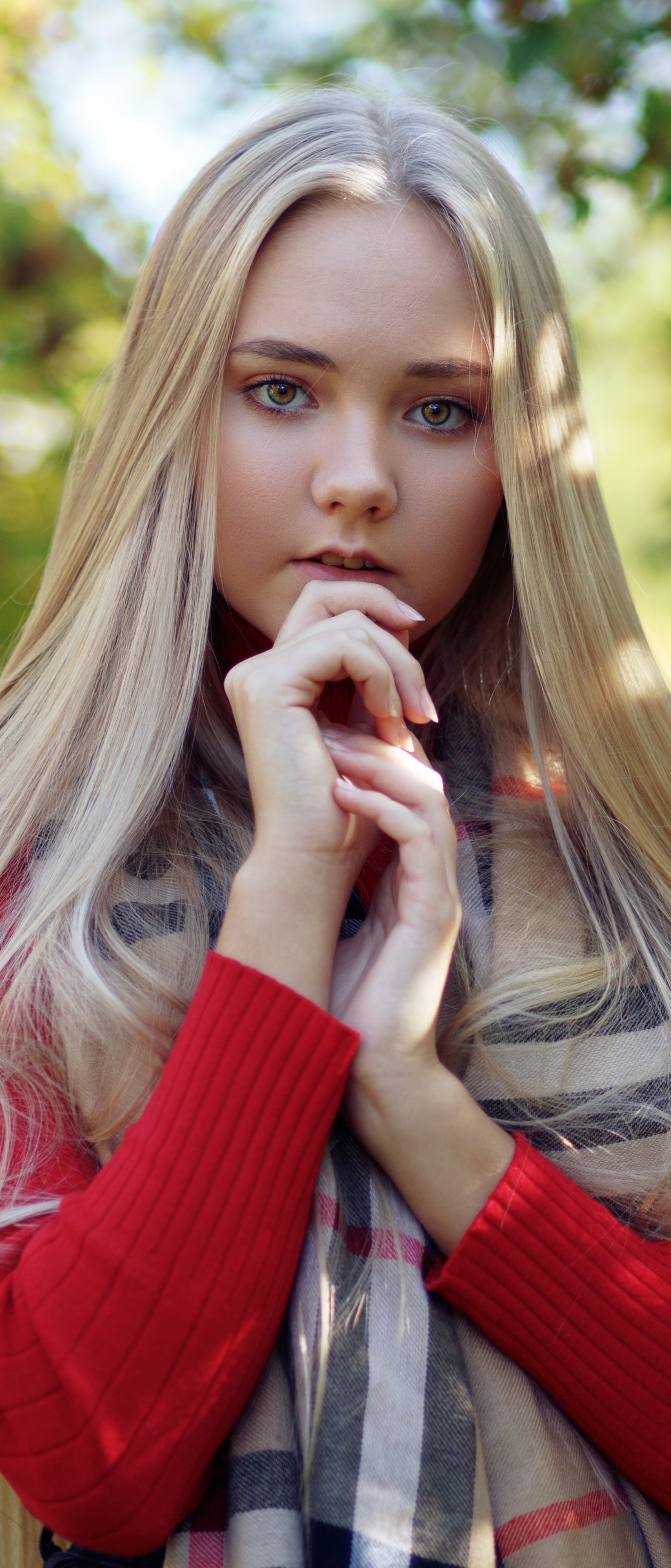 Handy-Wallpaper Blond, Modell, Frauen, Blondinen kostenlos herunterladen.