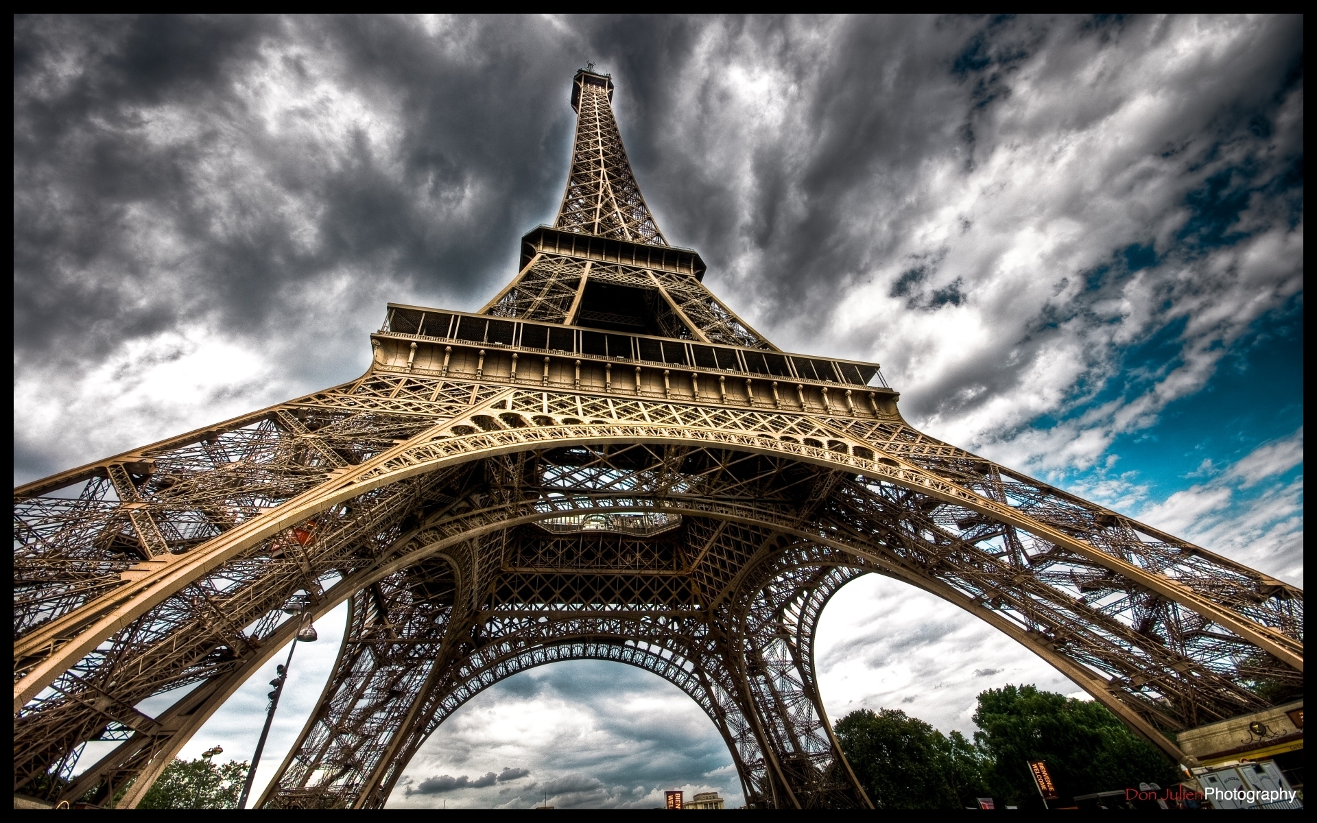 paris, eiffel tower, architecture, landscape Free Stock Photo