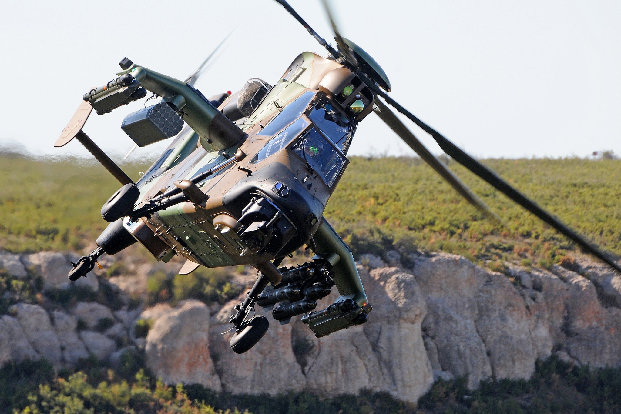 eurocopter tiger, military, aircraft, attack helicopter, helicopter, military helicopters