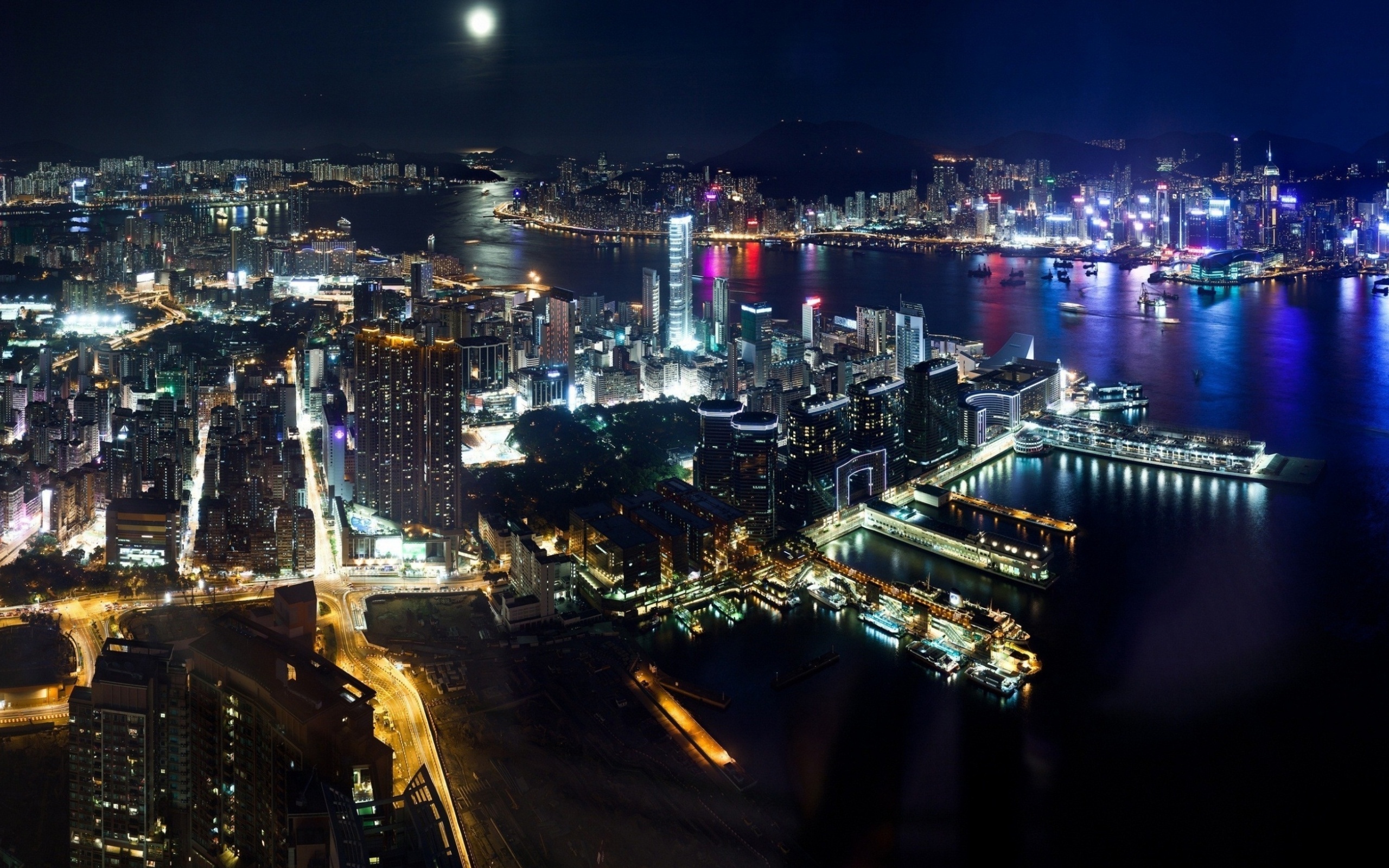 Free download wallpaper Cities, China, Hong Kong, Man Made on your PC desktop