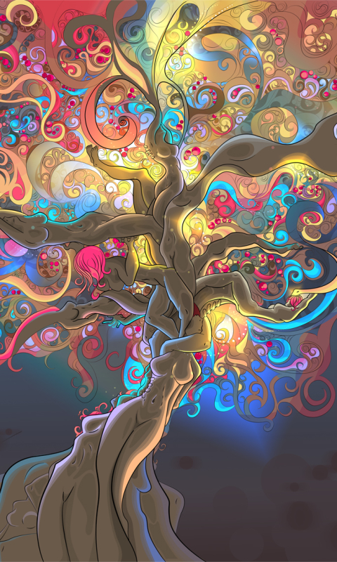 Download mobile wallpaper Psychedelic, Artistic for free.