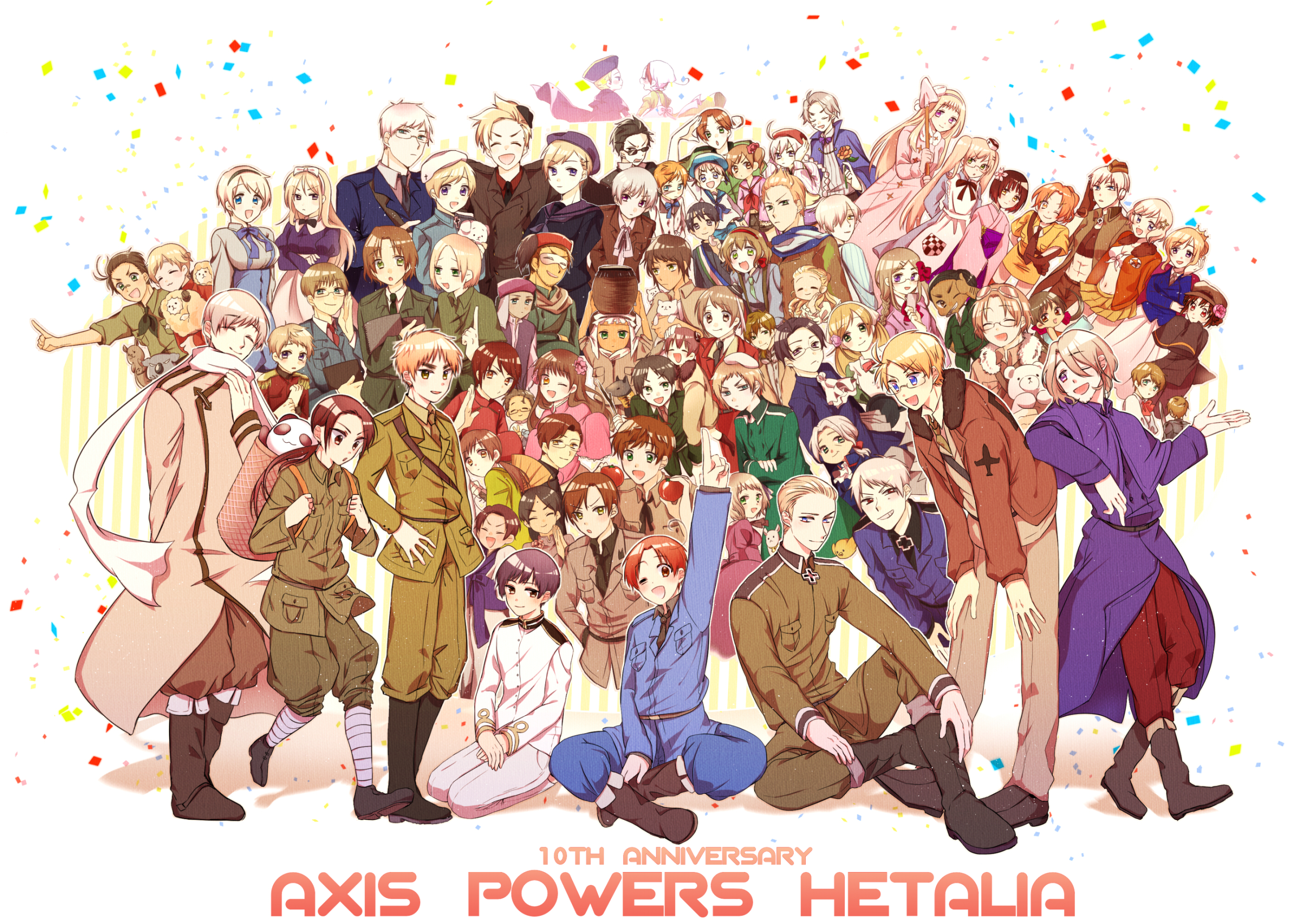 Handy-Wallpaper Animes, Hetalia: Axis Powers kostenlos herunterladen.