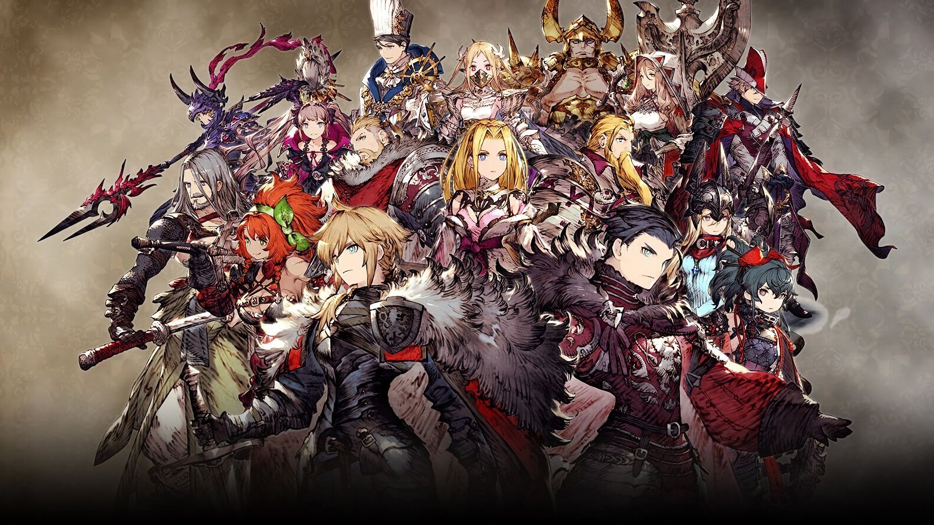 Laden Sie Krieg Der Visionen: Final Fantasy Brave Exvius HD-Desktop-Hintergründe herunter