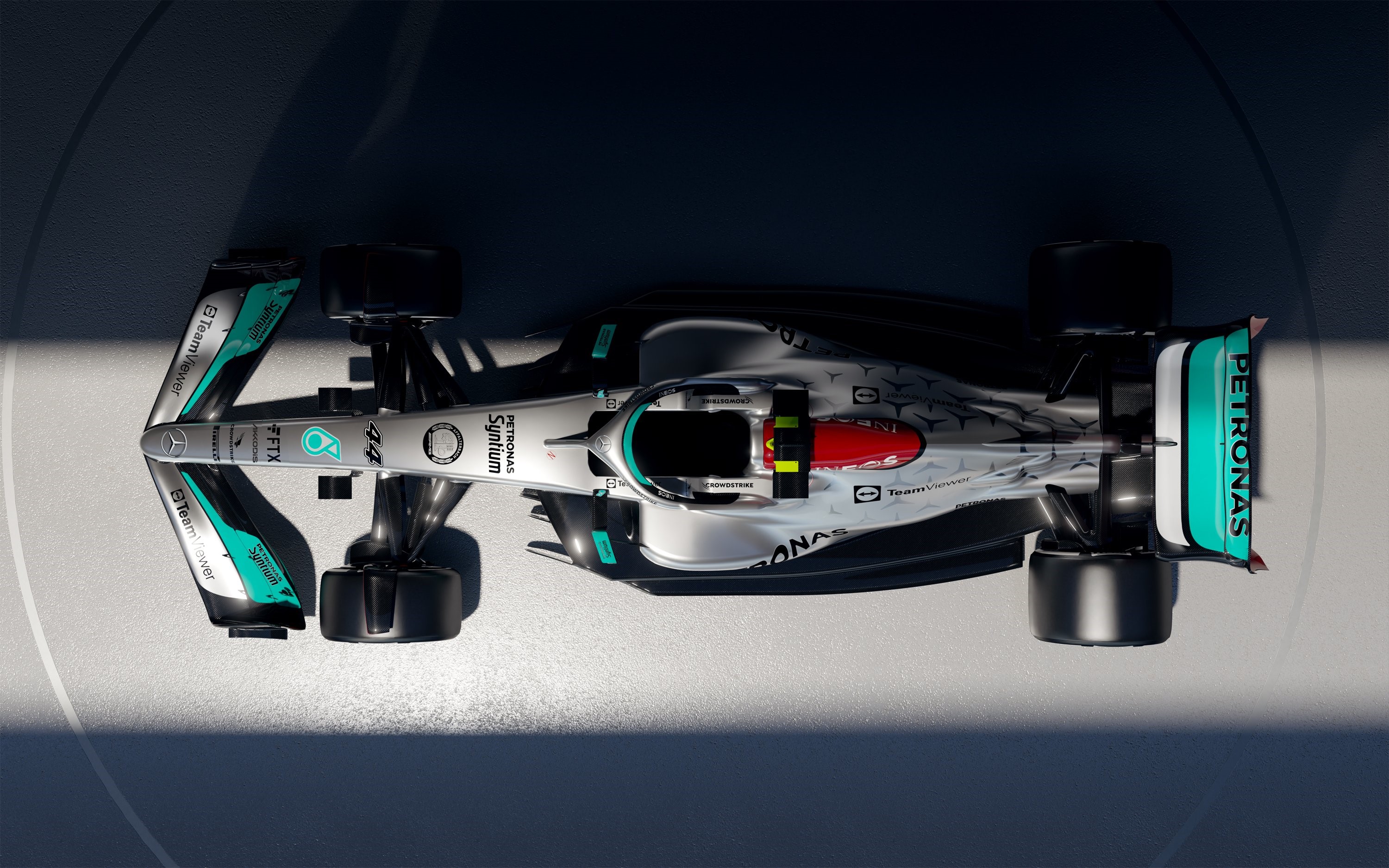 Download mobile wallpaper Sports, F1, Race Car, Racing, F1 2022, Mercedes Amg F1 Team for free.
