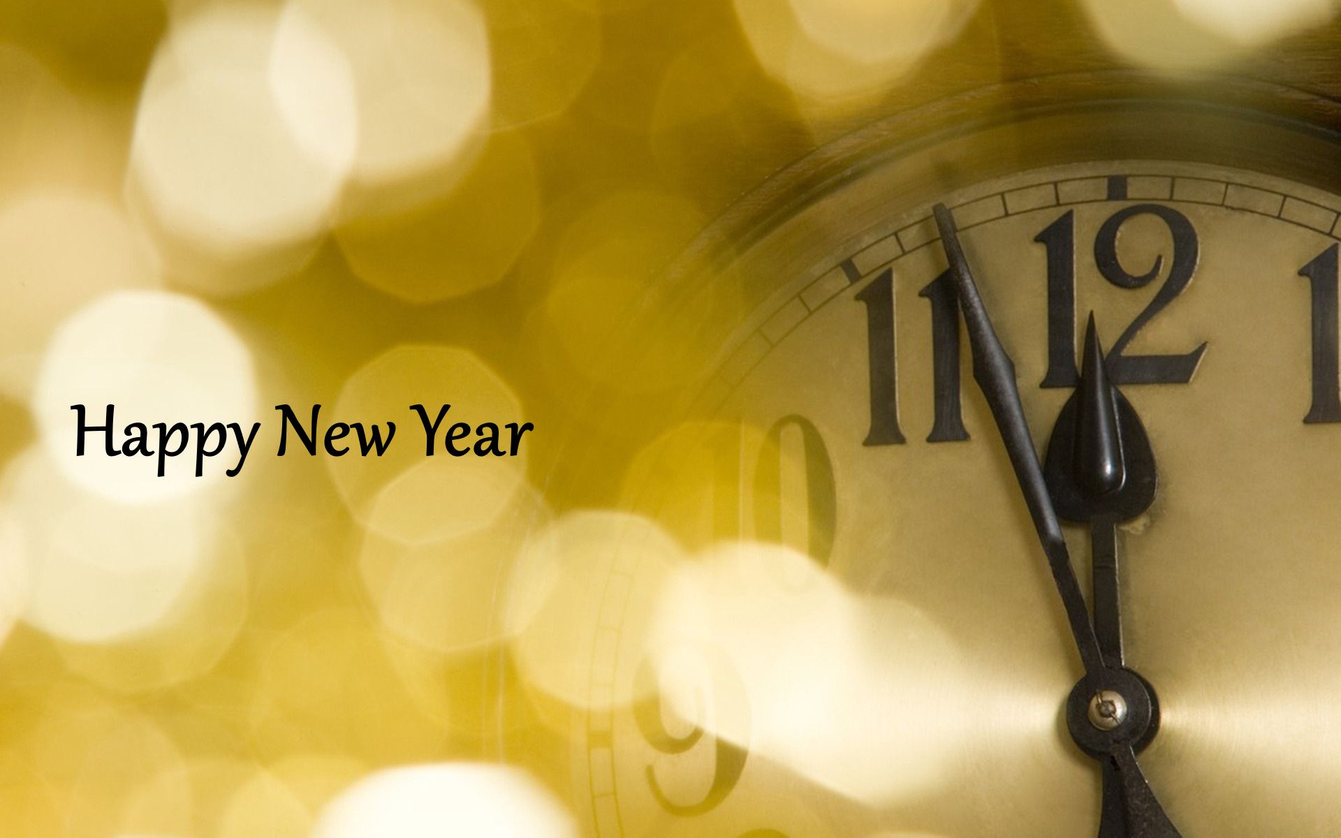 Free download wallpaper New Year, Clock, Holiday, Happy New Year on your PC desktop