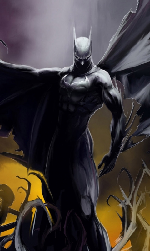 Download mobile wallpaper Batman, Dark, Comics for free.