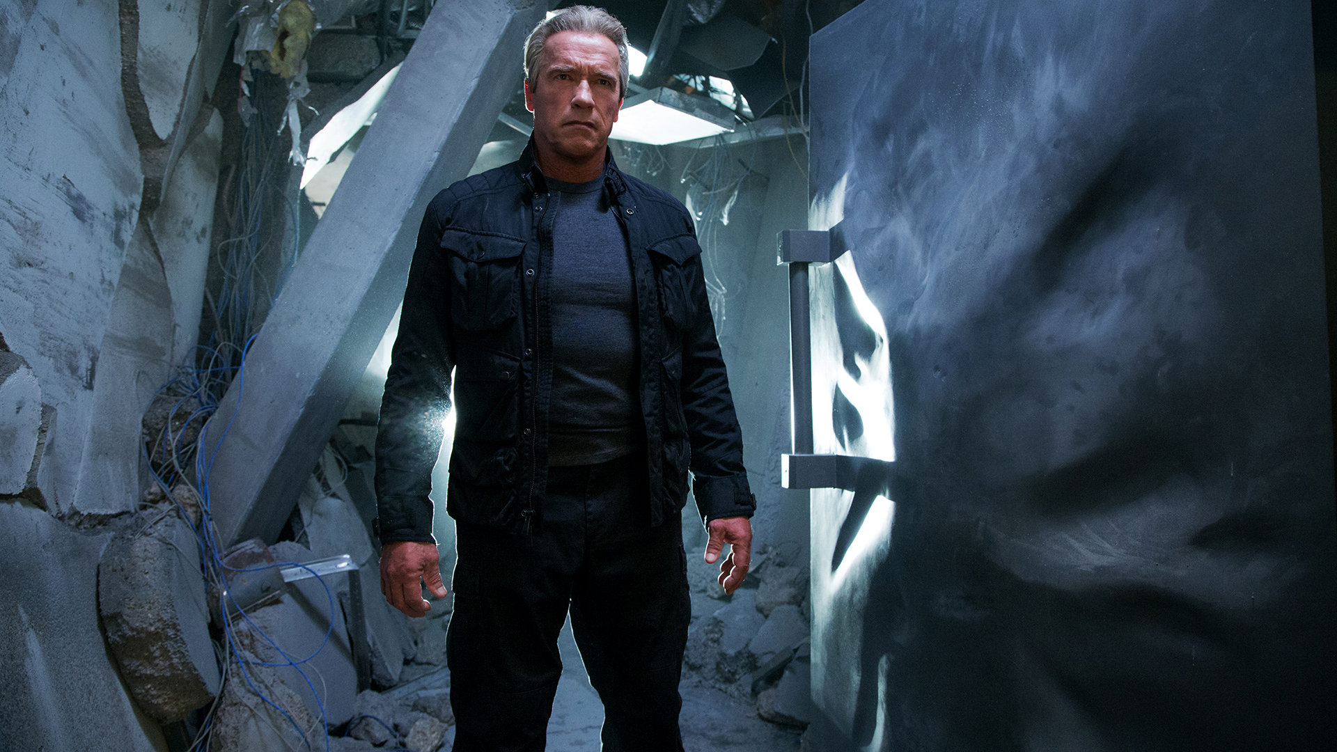 Baixar papel de parede para celular de Arnold Schwarzenegger, Filme, O Exterminador Do Futuro, O Exterminador Do Futuro: Gênesis gratuito.