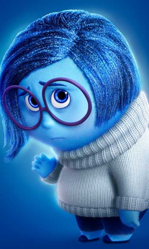 Download mobile wallpaper Movie, Sadness (Inside Out), Inside Out for free.