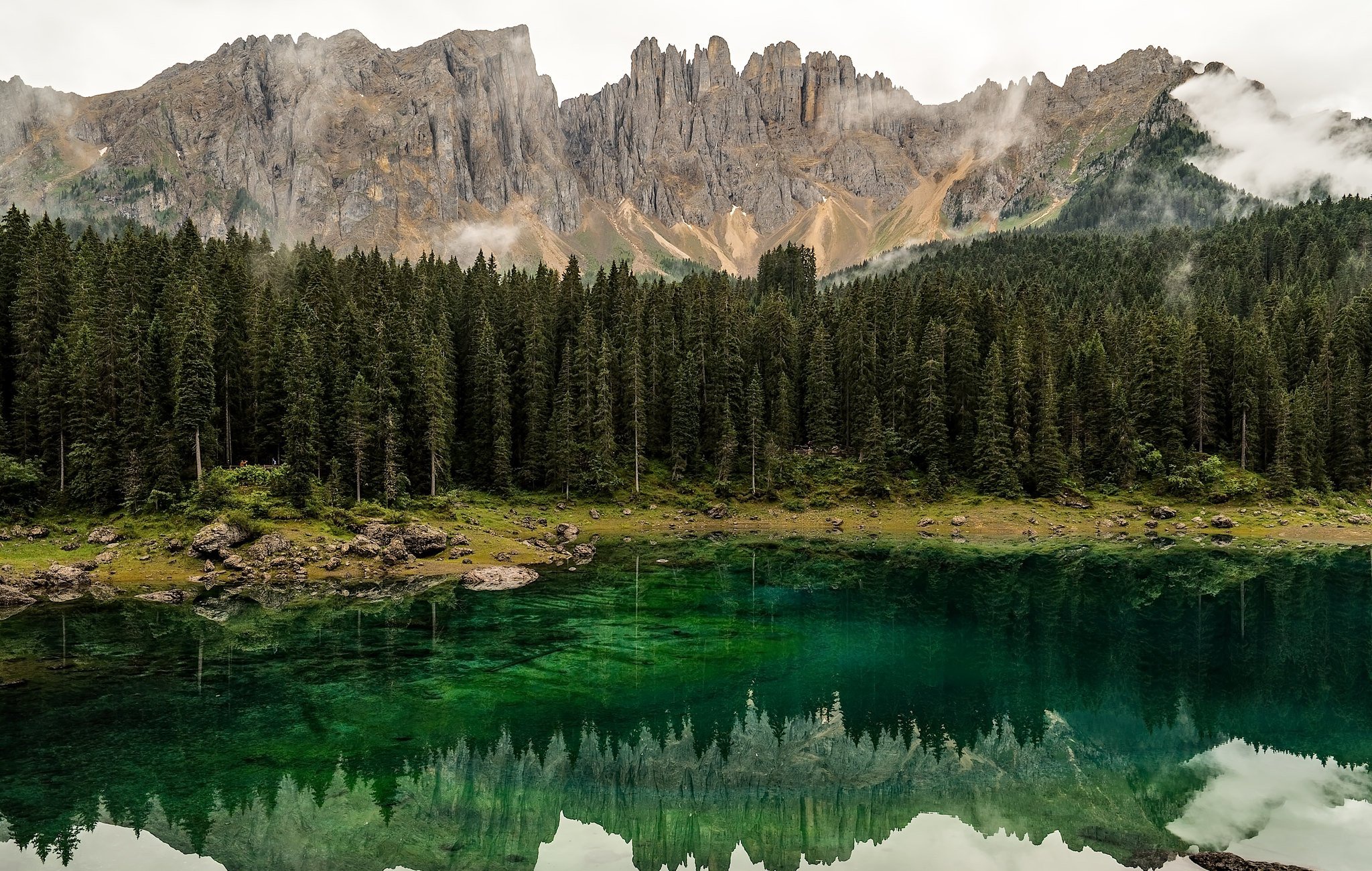 Téléchargez des papiers peints mobile Montagne, Lac, Forêt, Terre/nature, Réflection gratuitement.