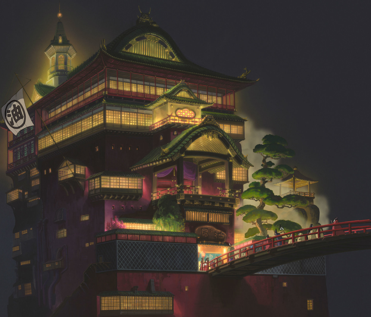 Laden Sie das Animes, Chihiros Reise Ins Zauberland-Bild kostenlos auf Ihren PC-Desktop herunter
