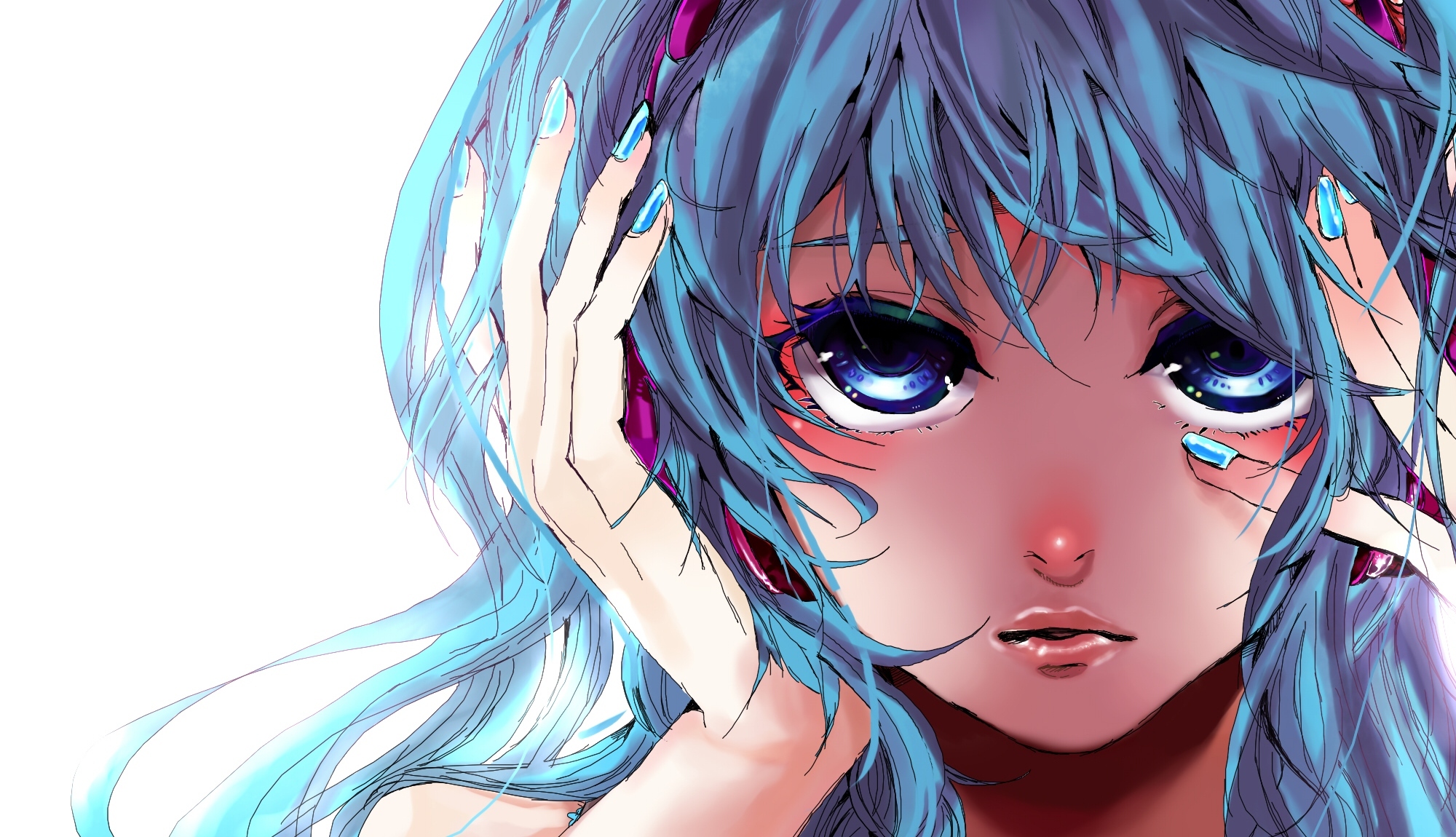 Laden Sie das Vocaloid, Hatsune Miku, Animes-Bild kostenlos auf Ihren PC-Desktop herunter