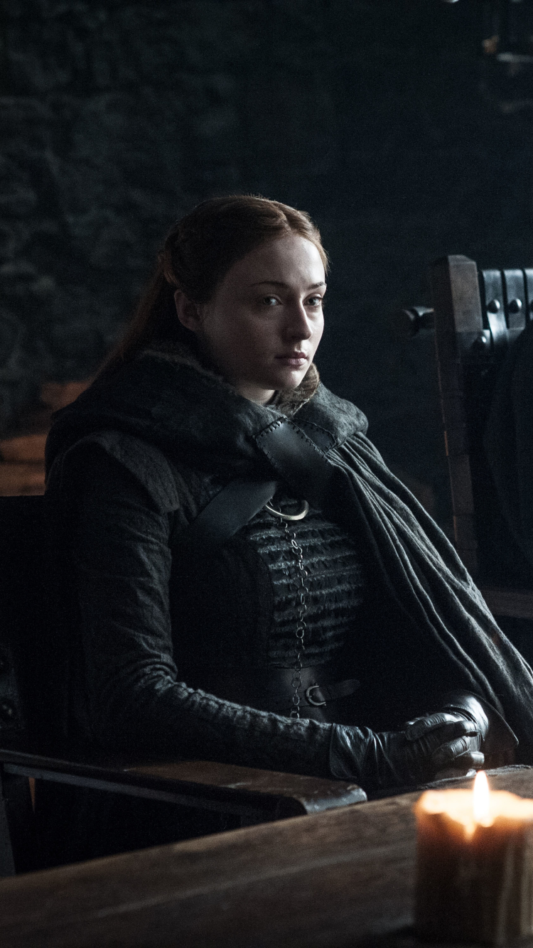 Baixar papel de parede para celular de Programa De Tv, A Guerra Dos Tronos, Sansa Stark, Sophie Turner gratuito.