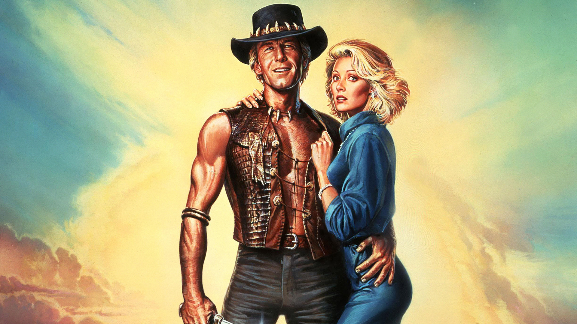 Download mobile wallpaper Movie, Crocodile Dundee for free.