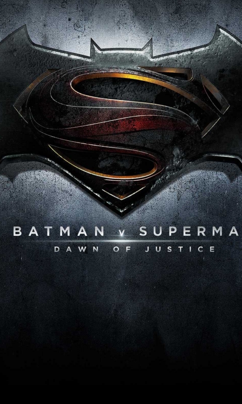 Handy-Wallpaper Logo, Filme, Übermensch, Batman V Superman: Dawn Of Justice kostenlos herunterladen.