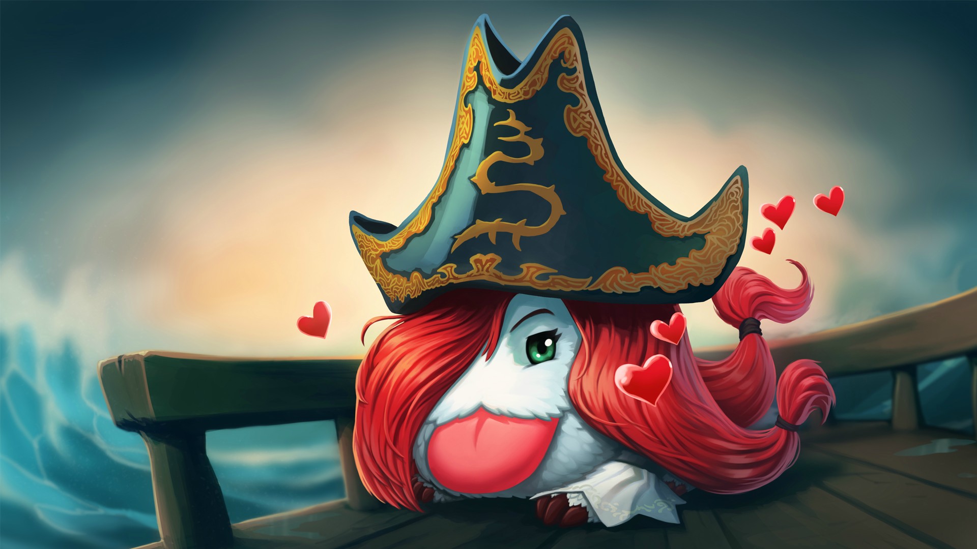 Download mobile wallpaper League Of Legends, Video Game, Miss Fortune (League Of Legends), Poro for free.