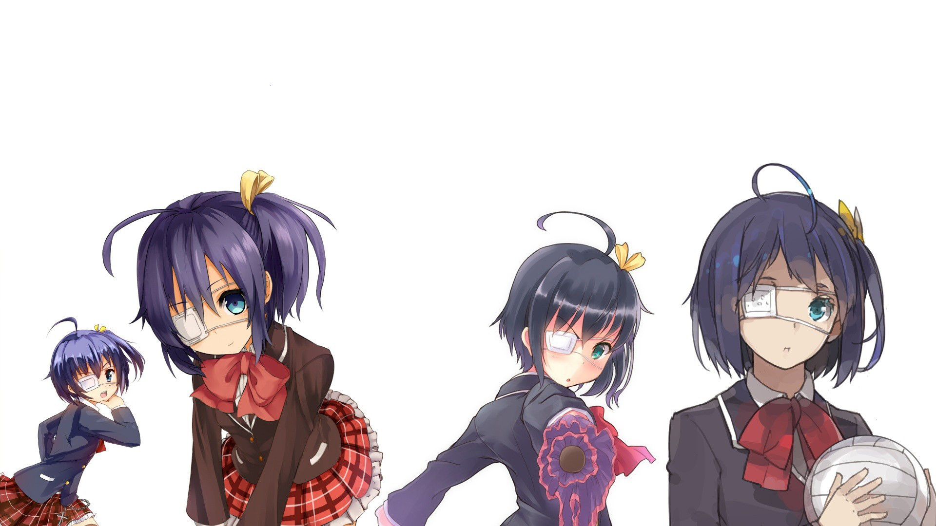 Handy-Wallpaper Animes, Rikka Takanashi, Love Chunibyo & Other Delusions! kostenlos herunterladen.