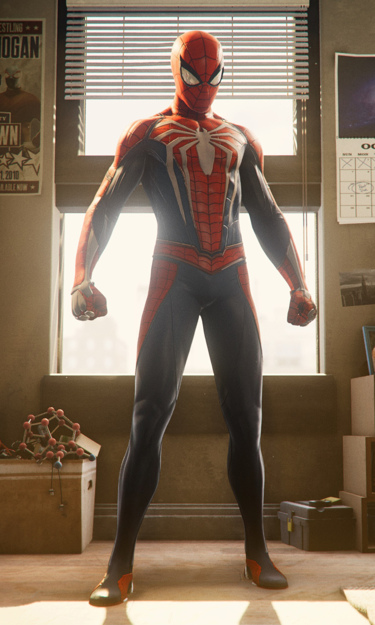 Download mobile wallpaper Spider Man, Video Game, Spider Man (Ps4) for free.