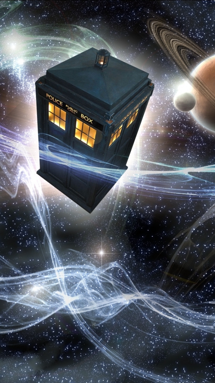 Handy-Wallpaper Universum, Platz, Weltraum, Doctor Who, Fernsehserien, Tardis kostenlos herunterladen.