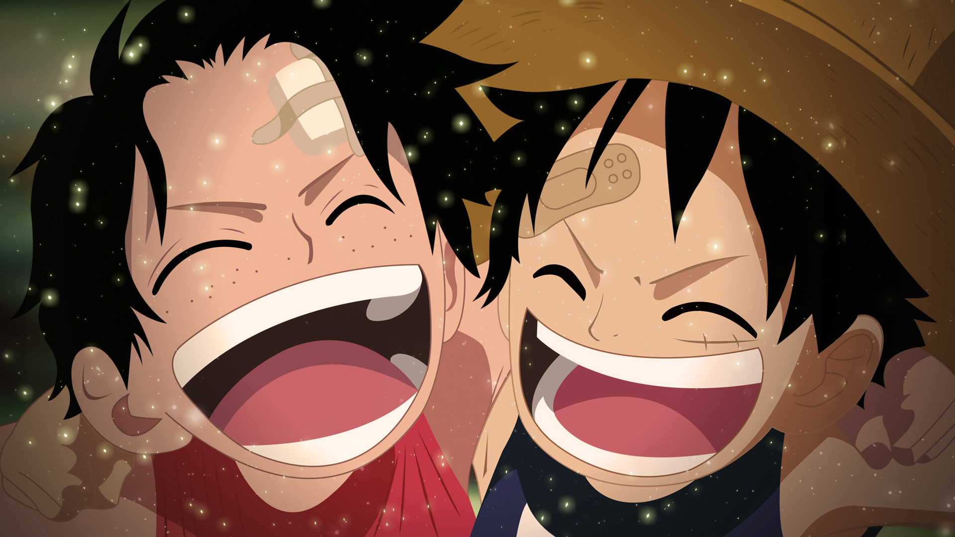 Free download wallpaper Anime, Portgas D Ace, One Piece, Monkey D Luffy on your PC desktop