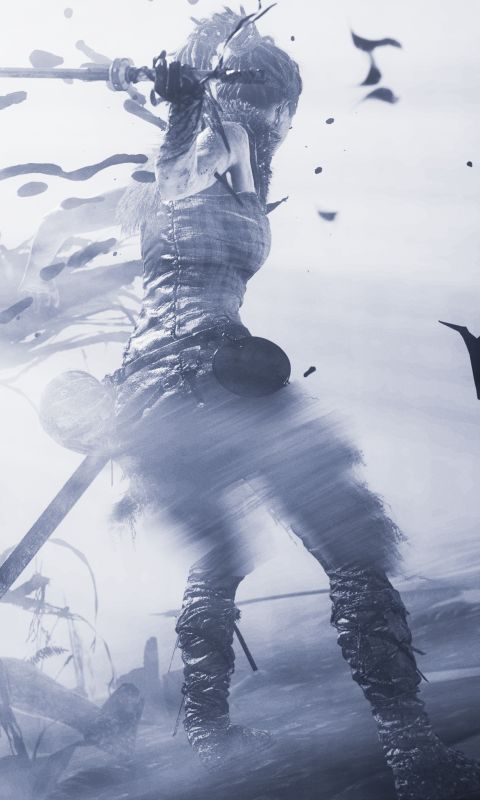 Descarga gratuita de fondo de pantalla para móvil de Videojuego, Mujer Guerrera, Senua (Hellblade), Hellblade: Senua's Sacrifice.