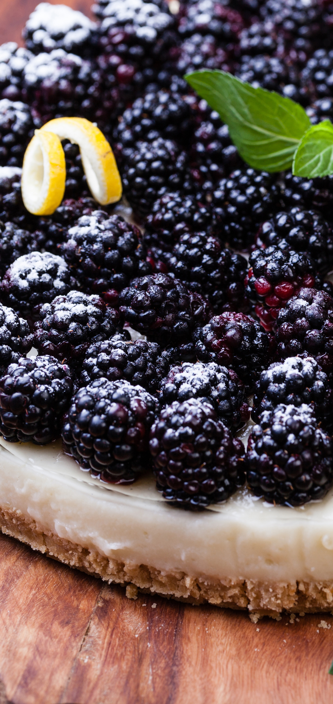 Download mobile wallpaper Food, Blackberry, Fruit, Pie, Pastry for free.