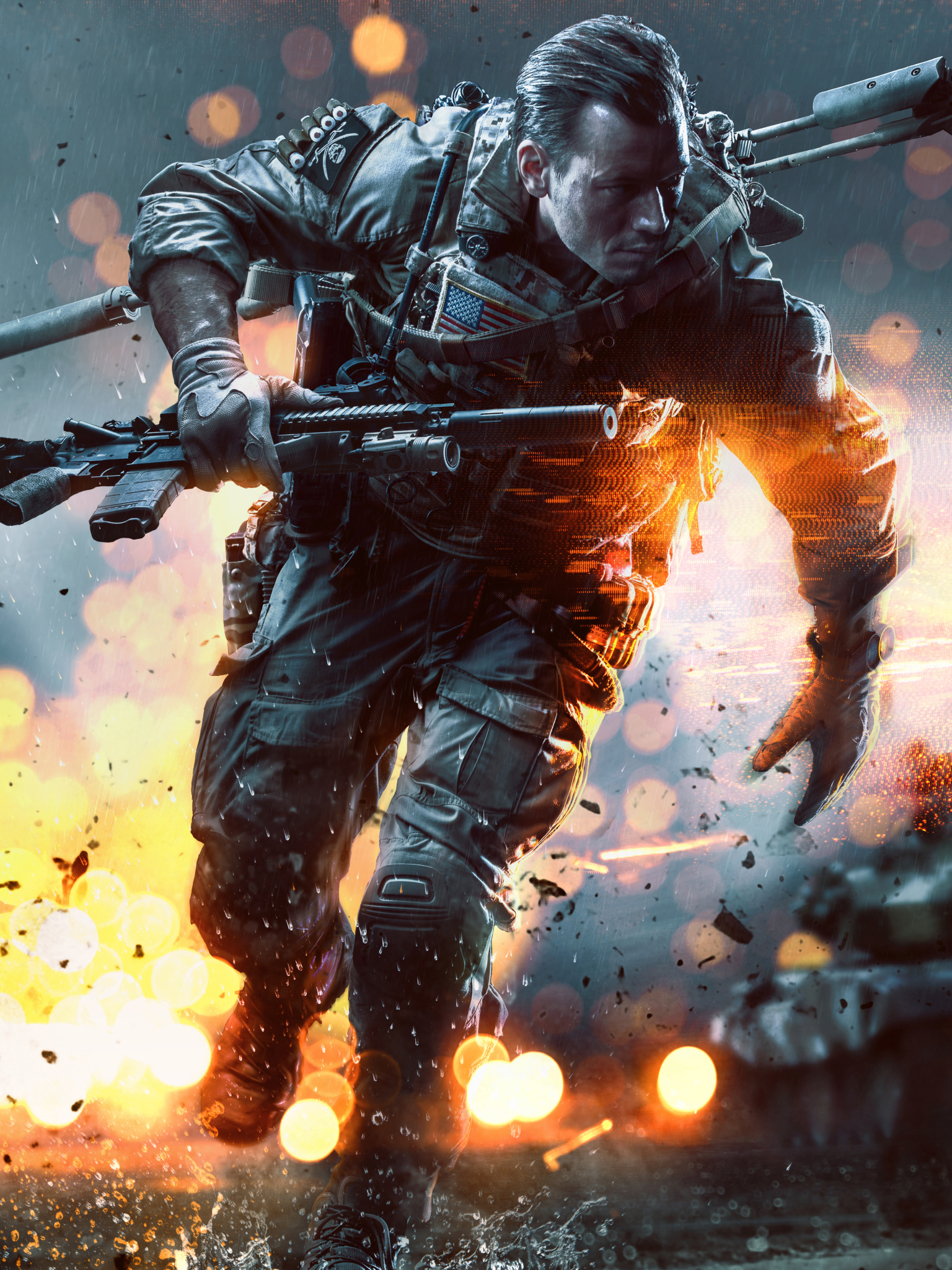 Скачать обои бесплатно Военный, Видеоигры, Поле Битвы, Battlefield 4 картинка на рабочий стол ПК