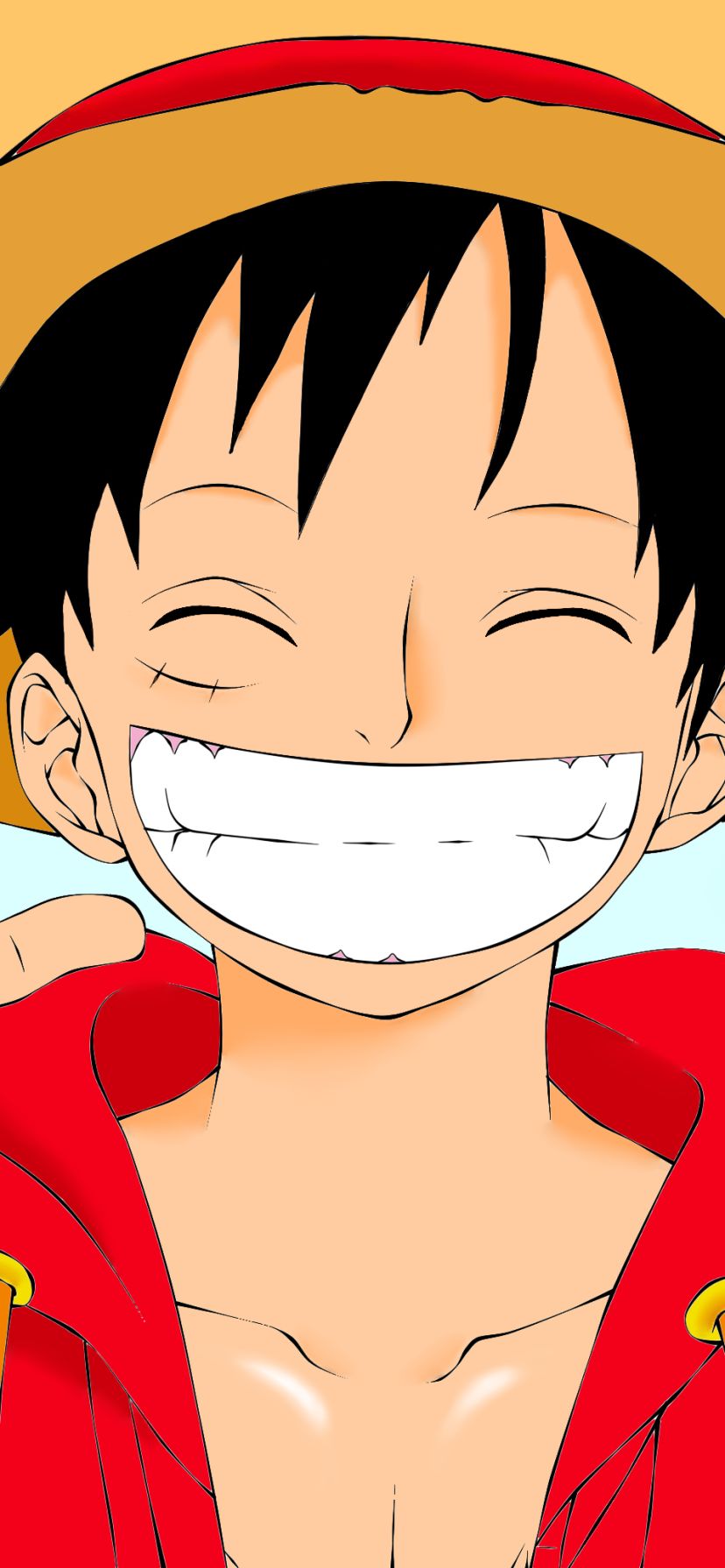 Handy-Wallpaper Animes, One Piece, Affe D Luffy kostenlos herunterladen.