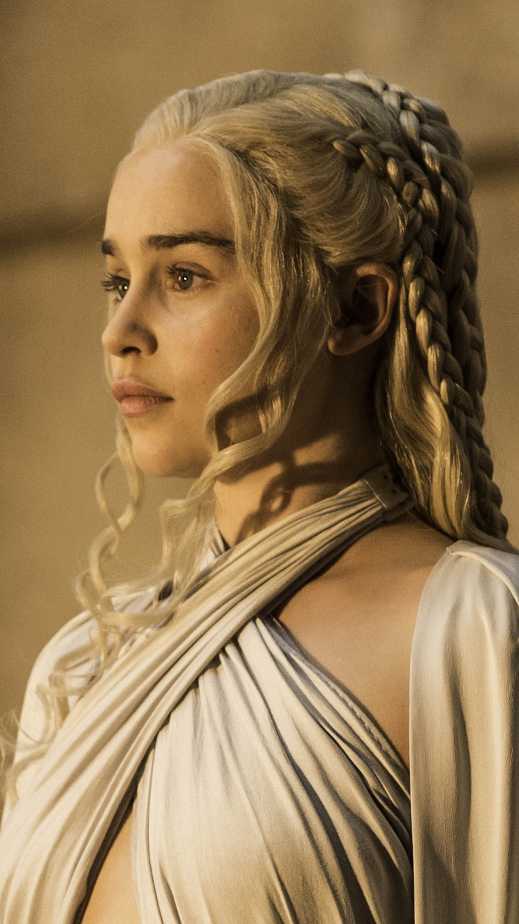 Download mobile wallpaper Game Of Thrones, Tv Show, Daenerys Targaryen, Emilia Clarke for free.