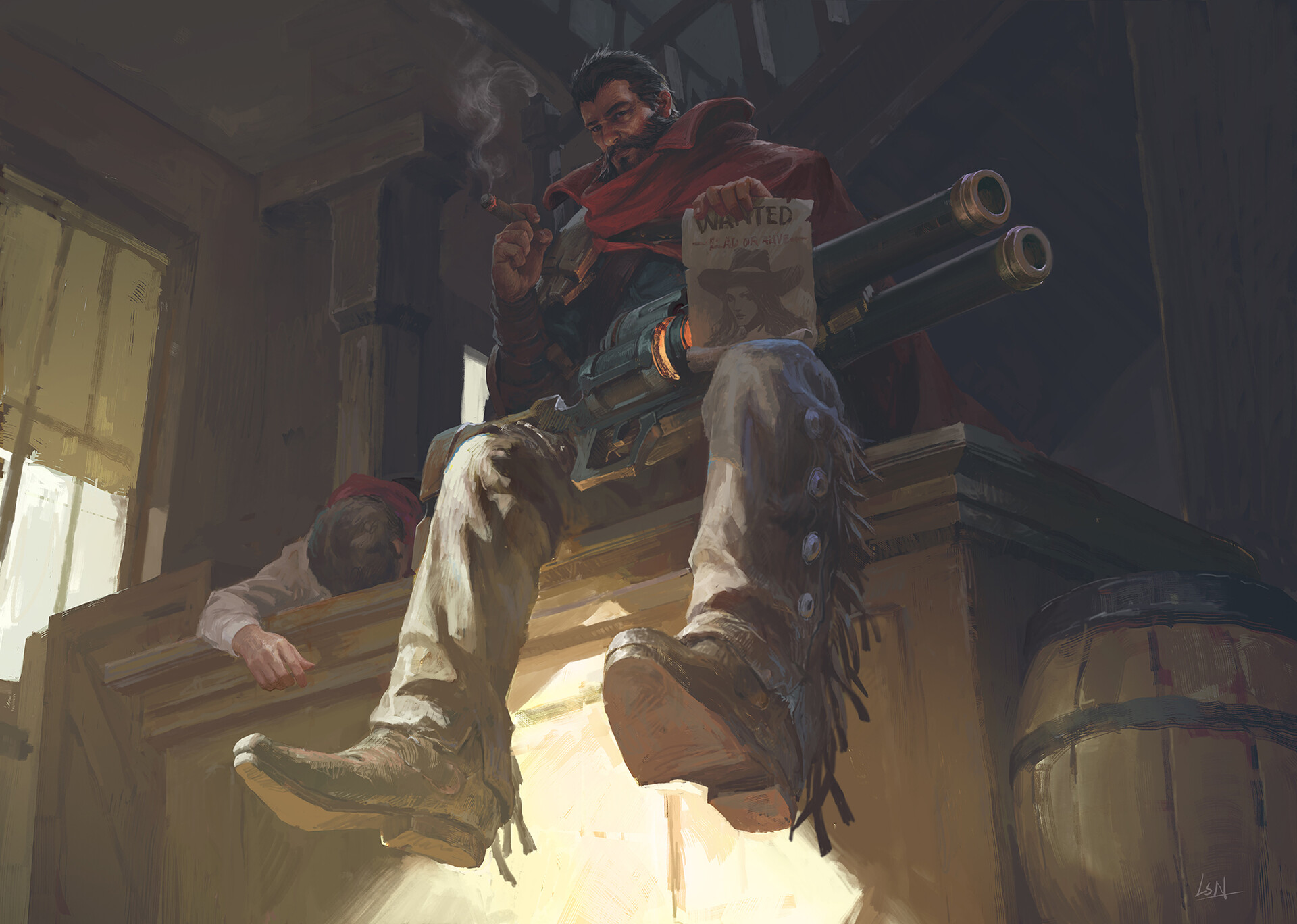 Download mobile wallpaper League Of Legends, Video Game, Graves (League Of Legends) for free.