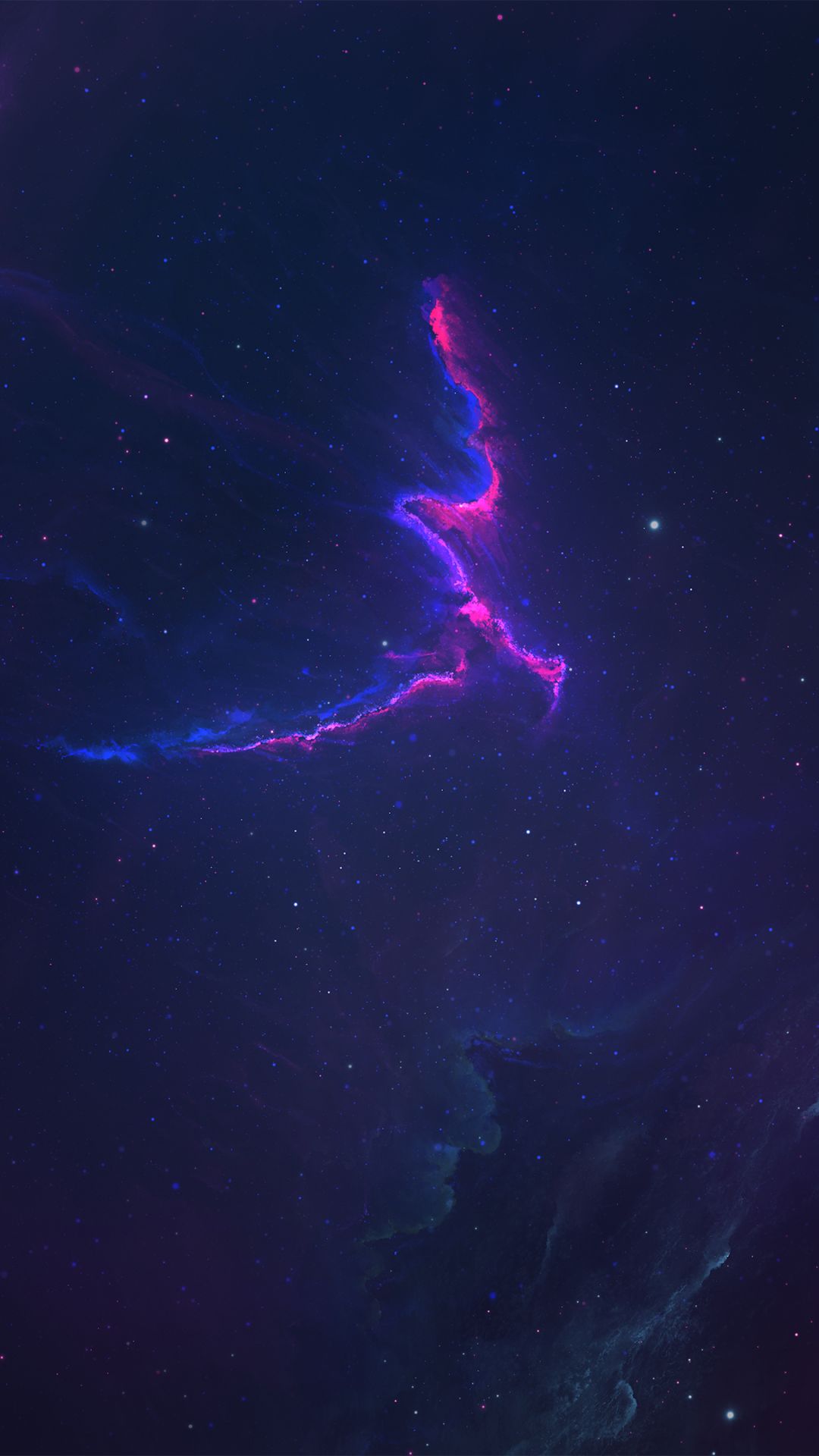 無料モバイル壁紙宇宙, 青い, 星雲, スペース, 紫の, Sfをダウンロードします。