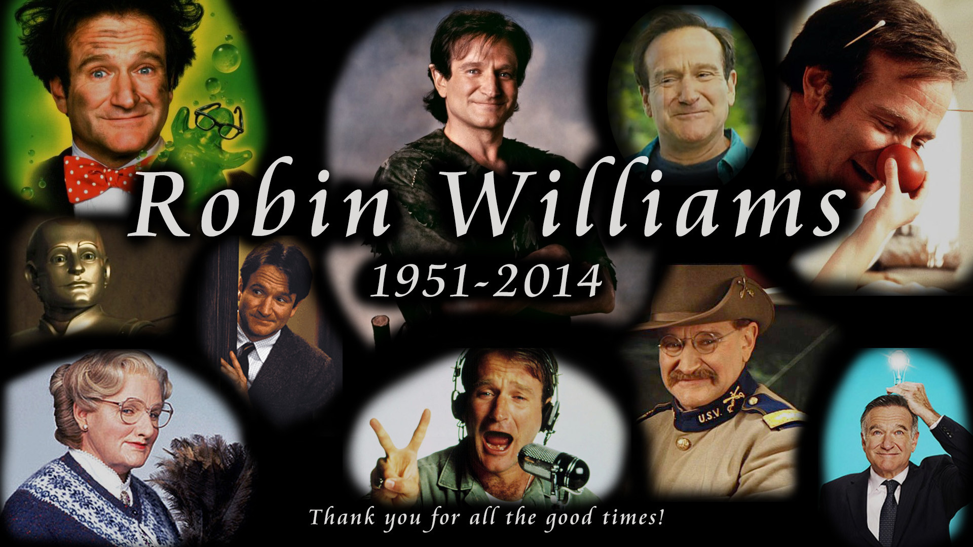 Laden Sie Robin Williams HD-Desktop-Hintergründe herunter