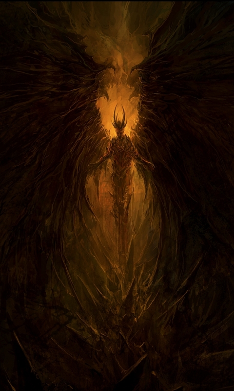 Download mobile wallpaper Dark, Demon for free.