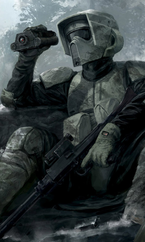 Download mobile wallpaper Star Wars, Sci Fi, Soldier, Scout Trooper for free.
