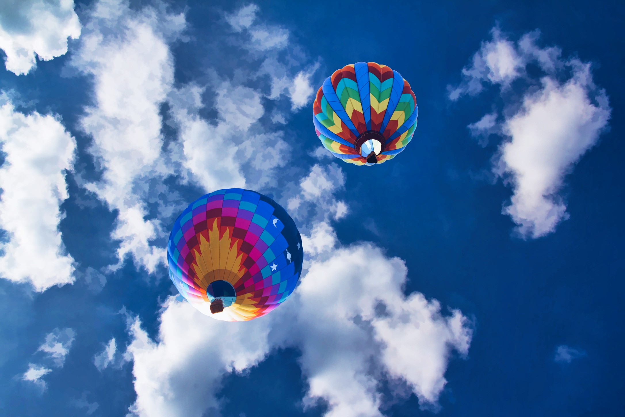 Free download wallpaper Sky, Colors, Colorful, Vehicles, Hot Air Balloon on your PC desktop