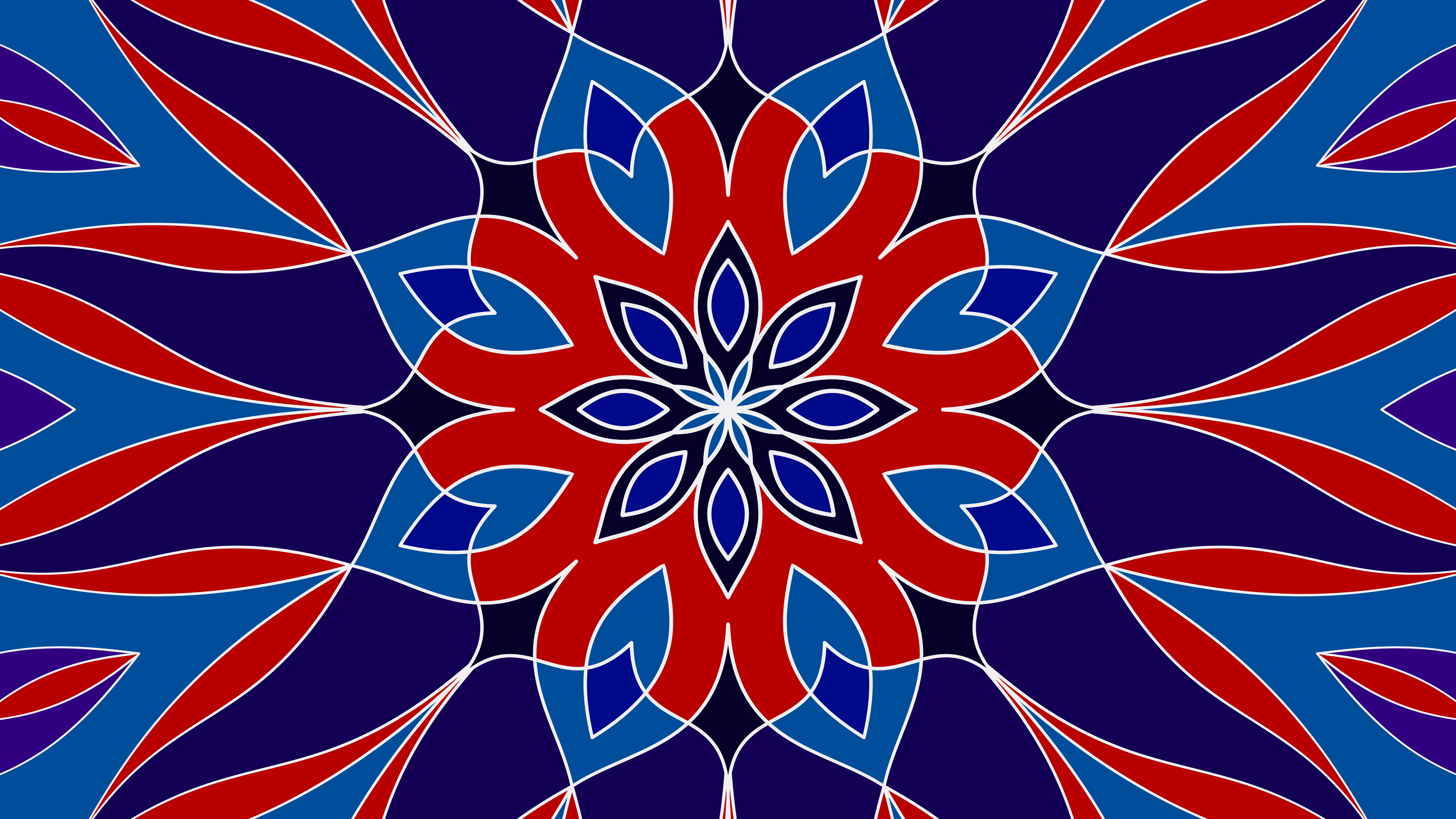 Laden Sie das Abstrakt, Blume, Farben, Mandalas-Bild kostenlos auf Ihren PC-Desktop herunter