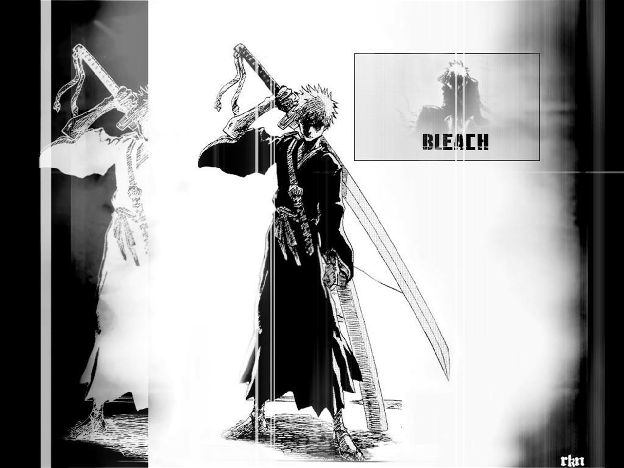 Handy-Wallpaper Bleach, Animes, Ichigo Kurosaki kostenlos herunterladen.