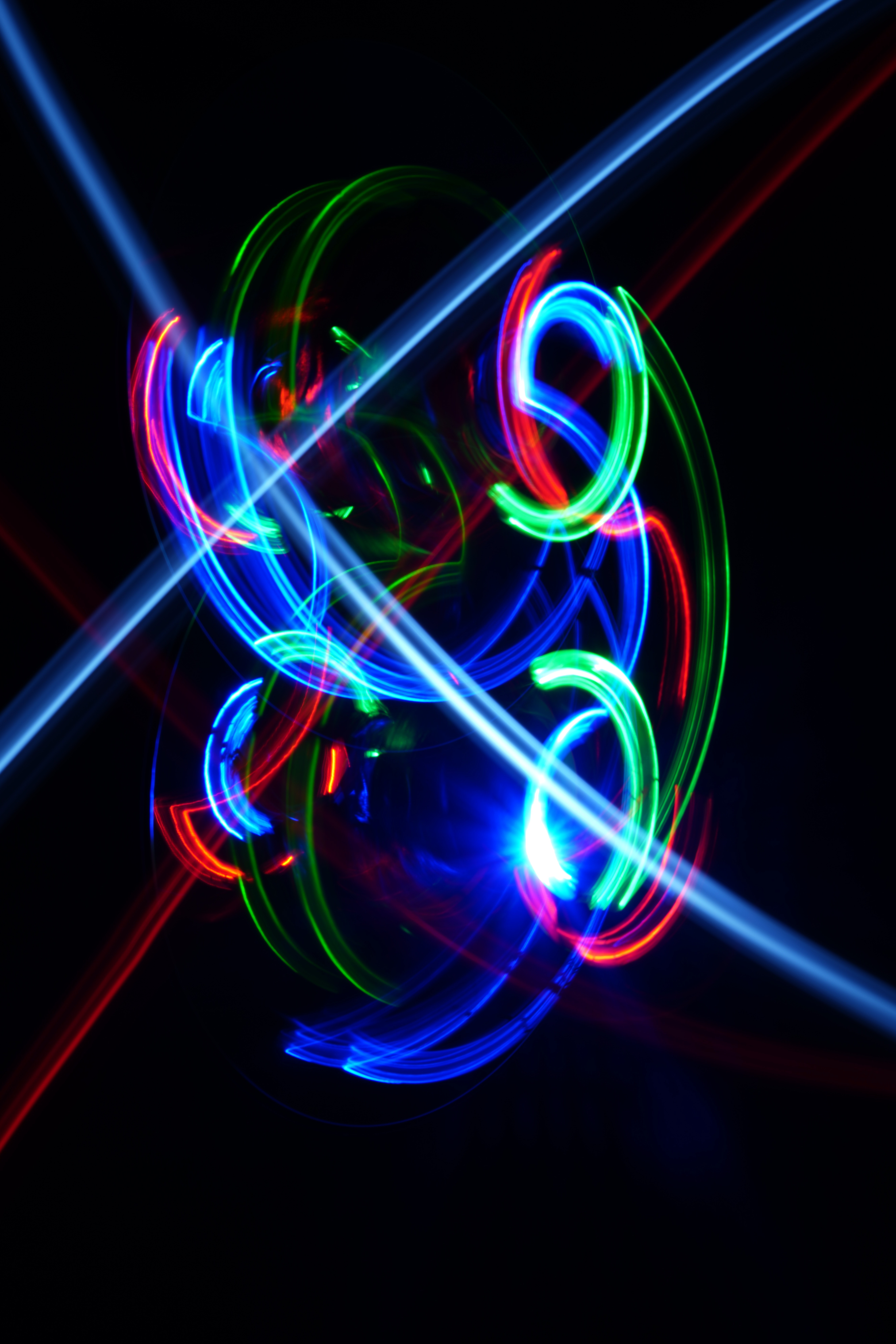 Free download wallpaper Shine, Light, Motley, Blur, Smooth, Long Exposure, Abstract, Multicolored, Neon on your PC desktop