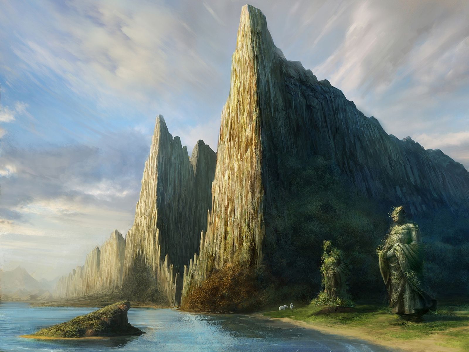 Free download wallpaper Landscape, Fantasy on your PC desktop