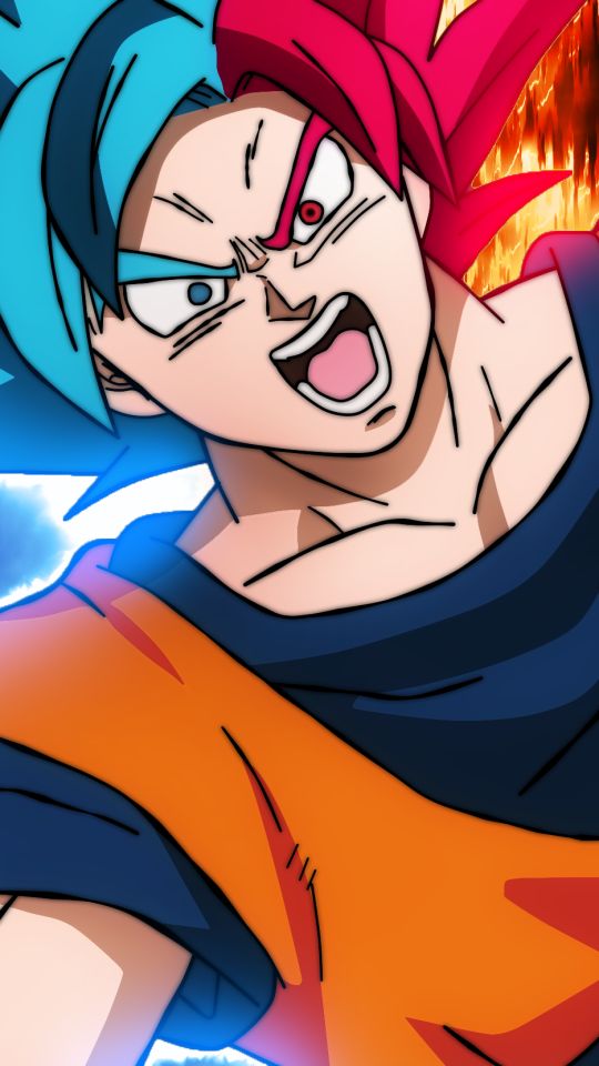 Baixar papel de parede para celular de Anime, Esfera Do Dragão, Goku, Deus Super Saiyajin, Dragon Ball Super, Super Saiyajin Azul gratuito.