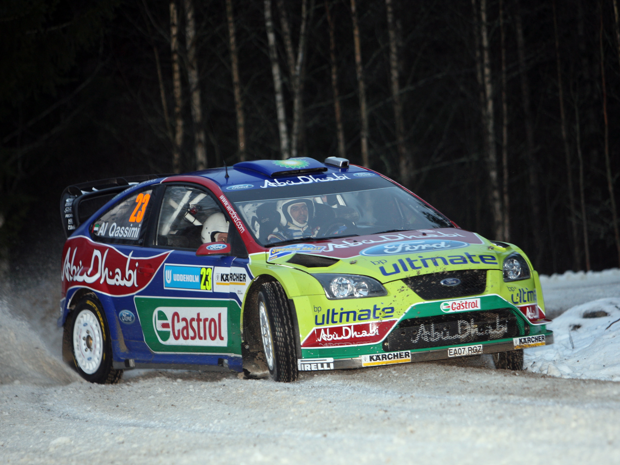Download mobile wallpaper Wrc Racing, Ford, Racing, Vehicles for free.