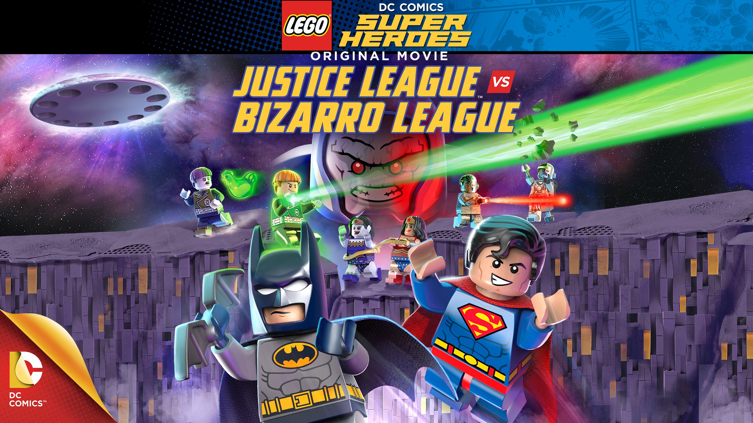 Download mobile wallpaper Lego Dc Comics Super Heroes: Justice League Vs Bi, Lego, Movie for free.