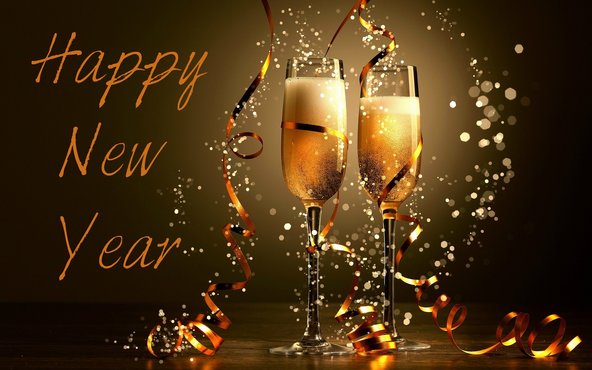 659232壁紙のダウンロードホリデー, 新年, お祝い, シャンパン, ガラス-スクリーンセーバーと写真を無料で